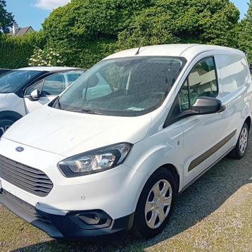 FORD TRANSIT BENZINE WAARBORG AIRCO, Auto's, Voorwielaandrijving, 4 deurs, Stof, Wit