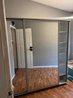 Kast met spiegel, Ophalen, Gebruikt, 200 cm of meer, 100 tot 150 cm