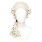 Historische Barok Judge pruik met staartje blond, Handtassen en Accessoires, Uiterlijk | Haarverzorging, Verzenden, Nieuw, Pruik of Haarverlenging