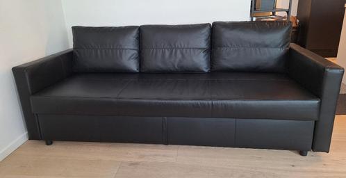 3 zit - leder met goede slaapfunctie, Huis en Inrichting, Zetels | Complete zithoeken, Zo goed als nieuw, Ophalen
