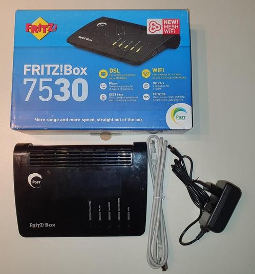 avm fritz box 7530 - vdsl +dect+gigabit + a/b/g/n/ac gv78, Informatique & Logiciels, Routeurs & Modems, Reconditionné, Routeur avec modem