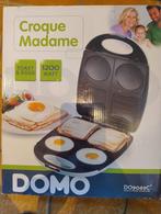 Croque monsieur croque madame toestel Domo, Collections, Appareils électroniques, Enlèvement ou Envoi