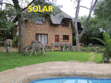 Zon en safari in Zuid-Afrika. Betaalbare bush villa te huur