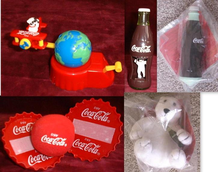 Ensemble complet de jouets Burger King Coca Cola Coca Cola, Collections, Marques & Objets publicitaires, Neuf, Enlèvement ou Envoi