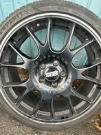 BBS “19” velgen met banden, Auto-onderdelen, Gebruikt, Velg(en), 235 mm, Personenwagen