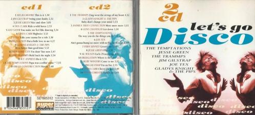 2CD * LET'S GO DISCO, CD & DVD, CD | Dance & House, Comme neuf, Disco, Enlèvement ou Envoi