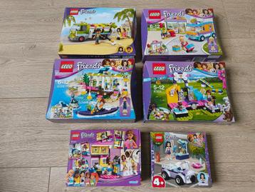 Lego Friends pakket (6 complete sets) beschikbaar voor biedingen