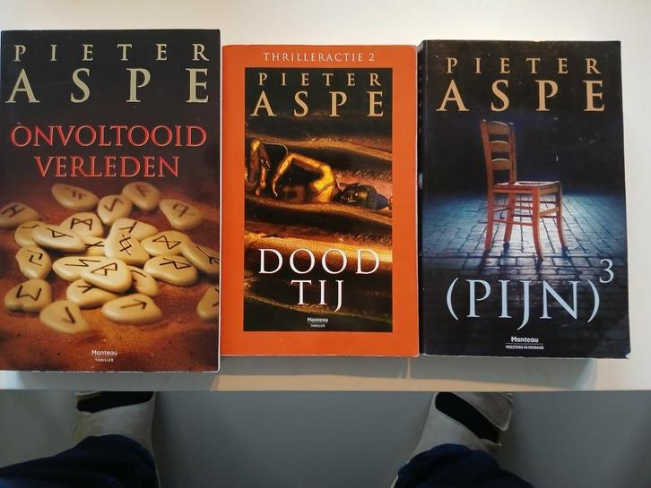 Thrillers- misdaadromans PIETER ASPE - BOB MENDES - DEFLO, Boeken, Thrillers, Gelezen, België, Ophalen of Verzenden