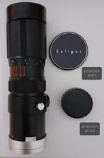 Téléobjectif SOLIGOR 1:4.5 f = 90 mm ~ 230 mm, + accessoires, Utilisé, Envoi, Téléobjectif, Zoom