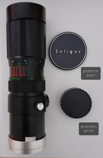 Téléobjectif SOLIGOR 1:4.5 f = 90 mm ~ 230 mm, + accessoires