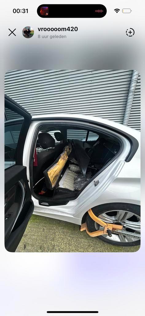 Bmw f30 accident, Auto-onderdelen, Carrosserie, Deur, BMW, Voor, Ophalen