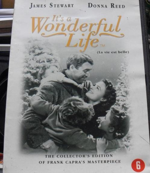 It's a wonderful life DVD film uit 1946 met James Stewart,, Cd's en Dvd's, Dvd's | Drama, Zo goed als nieuw, Drama, Verzenden