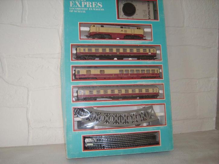 LIMA/HEMA SET TEE DB STARTERSSET 3545, Hobby en Vrije tijd, Modeltreinen | H0, Gebruikt, Treinset, Gelijkstroom, Lima, Analoog