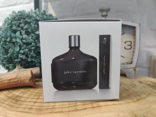 John Varvatos Classic Giftset - 75ml EDT + Travel spray 17ml, Handtassen en Accessoires, Uiterlijk | Parfum, Nieuw, Verzenden