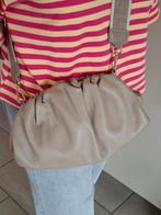 Sac à mains Femme cuir véritable, Ophalen, Zo goed als nieuw, Beige, Schoudertasje
