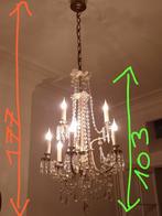 Antieke kristallen kroonluchter, Antiek en Kunst, Ophalen