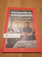 Introductie in management, Boeken, Ophalen of Verzenden, Peter Thuis, Management, Zo goed als nieuw