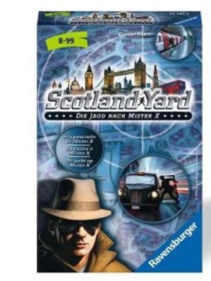 scotland yard pocket gezelschapsspel, Hobby en Vrije tijd, Gezelschapsspellen | Bordspellen, Zo goed als nieuw, Een of twee spelers