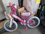 Meisjes fiets 14 inch, Ophalen, Zo goed als nieuw, Zijwieltjes