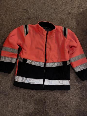 Fristads High vis fleecejack, 119625, winddicht, nieuw, XL beschikbaar voor biedingen
