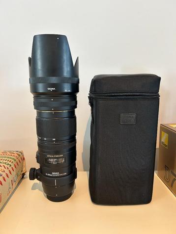 Sigma 70-200 F2.8 EX DG IS HSM NIKON beschikbaar voor biedingen