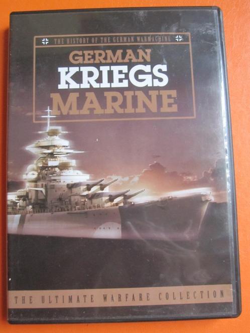 German Kriegsmarine, Cd's en Dvd's, Dvd's | Documentaire en Educatief, Zo goed als nieuw, Oorlog of Misdaad, Vanaf 16 jaar, Ophalen of Verzenden