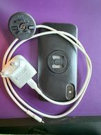 iphone X + case + autohouder + snellaadkabel, Enlèvement, Utilisé, IPhone X