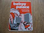 Autocollant Belroy Palace Benidorm, Enlèvement ou Envoi, Neuf, Autres types