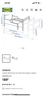 Lit enfant, Enlèvement, Matelas