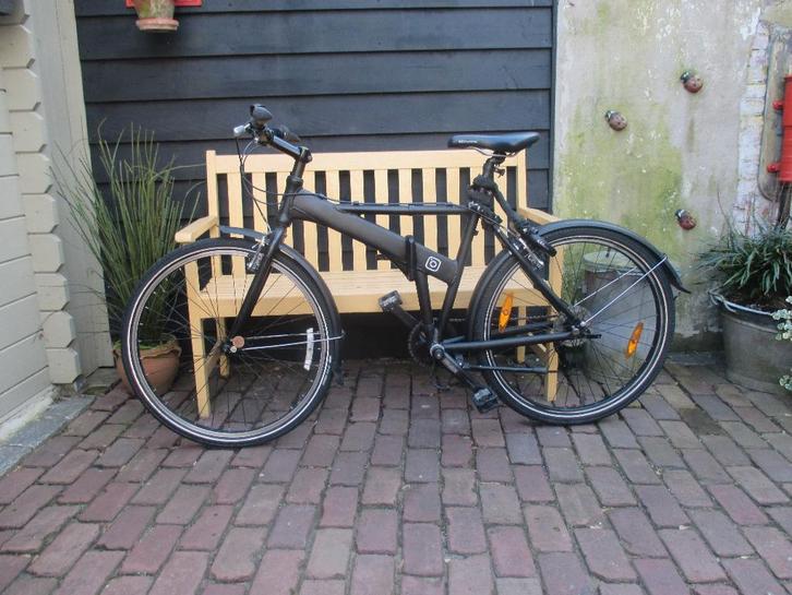 Dahon Jack D 7, Fietsen en Brommers, Fietsen | Vouwfietsen, Gebruikt, Heren, Dahon, 20 inch of meer, Totaal opvouwbaar, Versnellingen