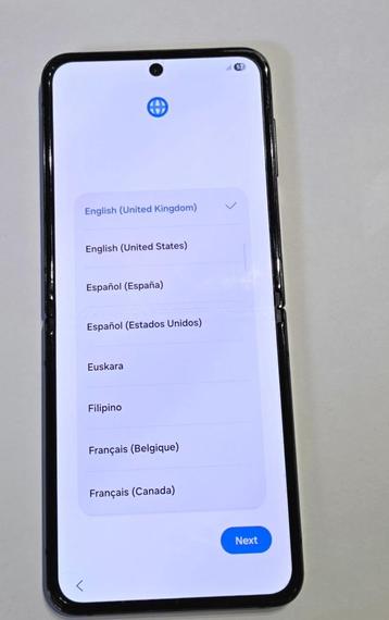 Samsung Galaxy Flip4 256Gb Graphite beschikbaar voor biedingen