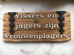Vintage Kader met spreuk., Ophalen of Verzenden, Gebruikt