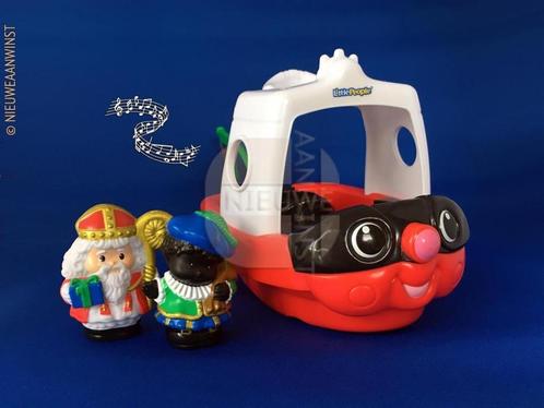 Fisher-Price Little People Sinterklaasboot, Divers, Saint-Nicolas, Comme neuf, Envoi