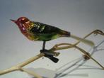 Oud bont kerstvogeltje., Ophalen, Gebruikt