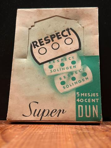Scheermesjes Respect beschikbaar voor biedingen