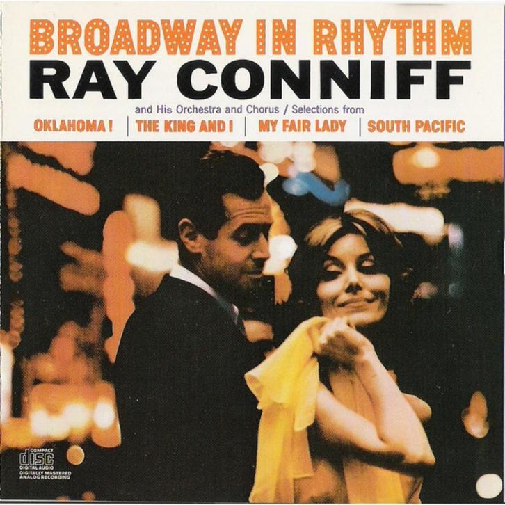 Conniff And His Orchestra ‎– Broadway In Rhythm - Cd = Mint, Cd's en Dvd's, Cd's | Jazz en Blues, Zo goed als nieuw, Jazz, 1940 tot 1960