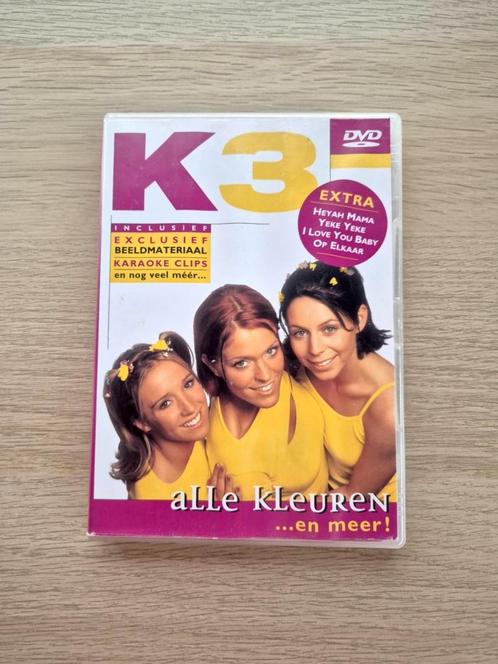 K3 - Alle kleuren, CD & DVD, DVD | Enfants & Jeunesse, Utilisé, Tous les âges, Enlèvement ou Envoi