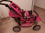 Buggy voor 2 poppen, Kinderen en Baby's, Speelgoed | Poppen, Ophalen, Gebruikt