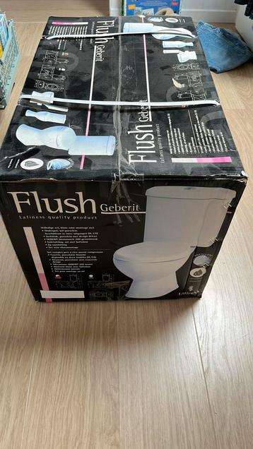 Toilet Geberit FLUSH softclose (nieuw) beschikbaar voor biedingen