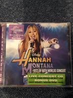 Hannah Montana - Best of both world concerts - CD+DVD, Utilisé, Enlèvement ou Envoi