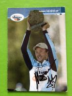 wielerkaart 2003 team domo johan museeuw signe, Sport en Fitness, Verzenden, Zo goed als nieuw