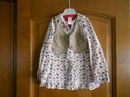 hemdbloes met jasje mt 122, Kinderen en Baby's, Kinderkleding | Maat 122, Meisje, Overhemd of Blouse, Ophalen of Verzenden, Palomino