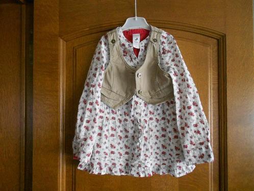 hemdbloes met jasje mt 122, Kinderen en Baby's, Kinderkleding | Maat 122, Gebruikt, Meisje, Overhemd of Blouse, Ophalen of Verzenden