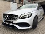 Mercedes-Benz A180 AMG-line, Auto's, 5 deurs, Zilver of Grijs, Te koop, Leder en Alcantara