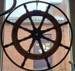 8 spaaks groot houten stuurwiel 1.00m stuurrad, Ophalen, Gebruikt