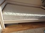 Eenpersoonsbed, Huis en Inrichting, Ophalen, 90 cm, Eenpersoons, Wit