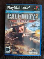 PS2 Call of Duty 2 - Big Red One (complet), Enlèvement ou Envoi, Comme neuf