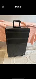 Sibel croco beautytrolley, Handtassen en Accessoires, Koffers, Ophalen, Zo goed als nieuw
