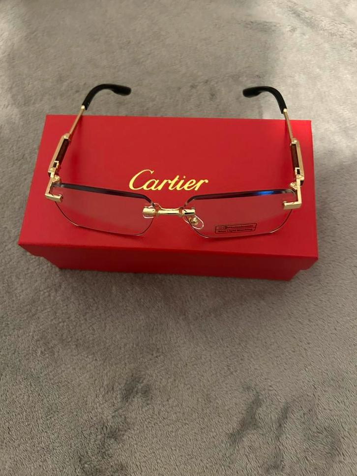 Lunette cartier, Handtassen en Accessoires, Zonnebrillen en Brillen | Heren, Nieuw, Bril, Overige merken, Ophalen