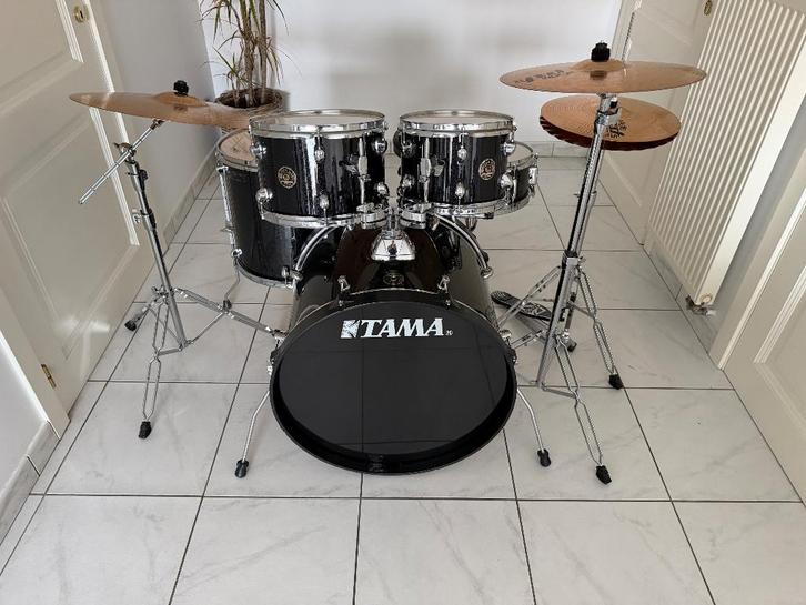 Batterie Tama complète, Musique & Instruments, Batteries & Percussions, Comme neuf, Tama, Enlèvement